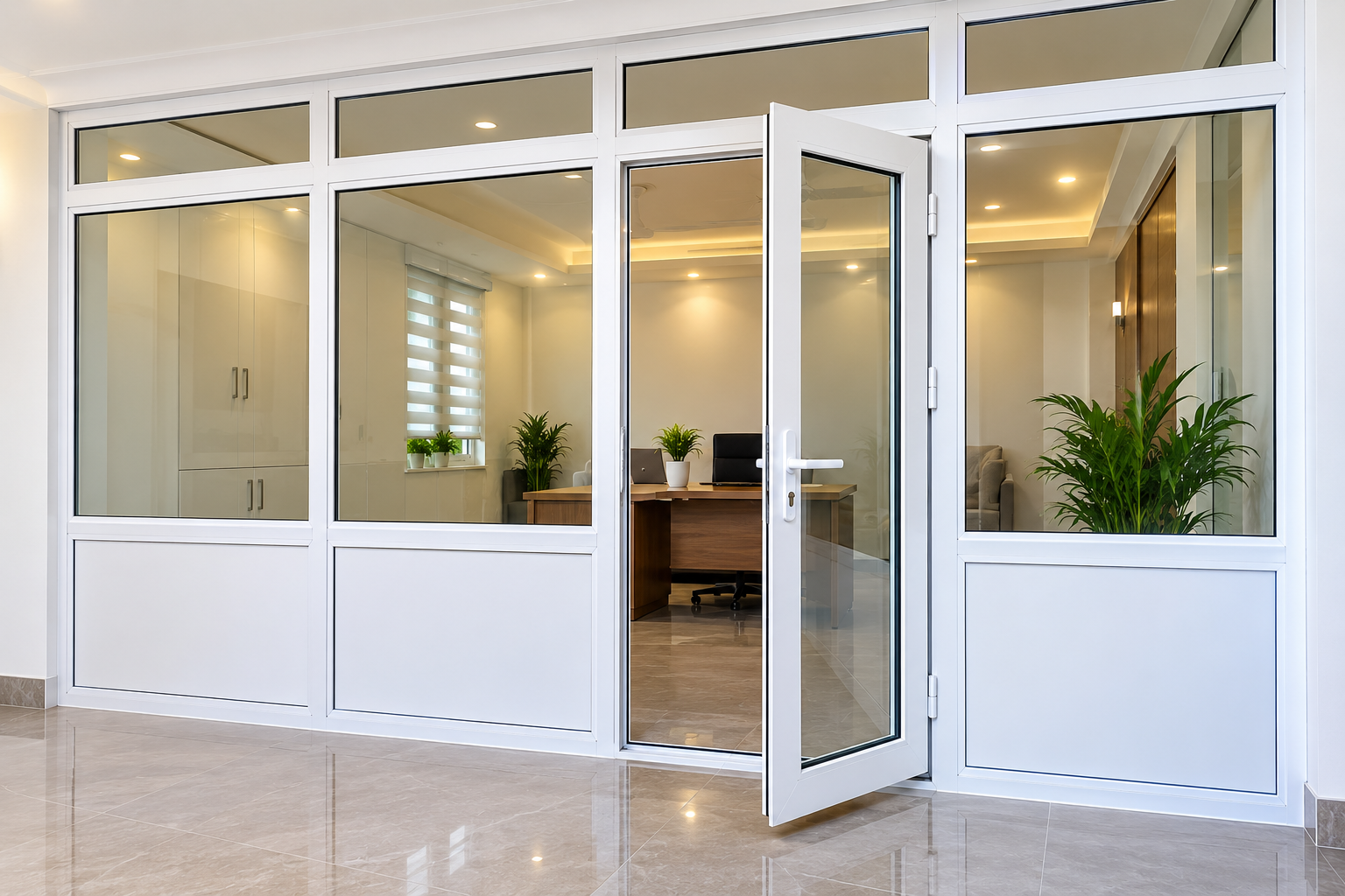 Modern UPVC Casement Door