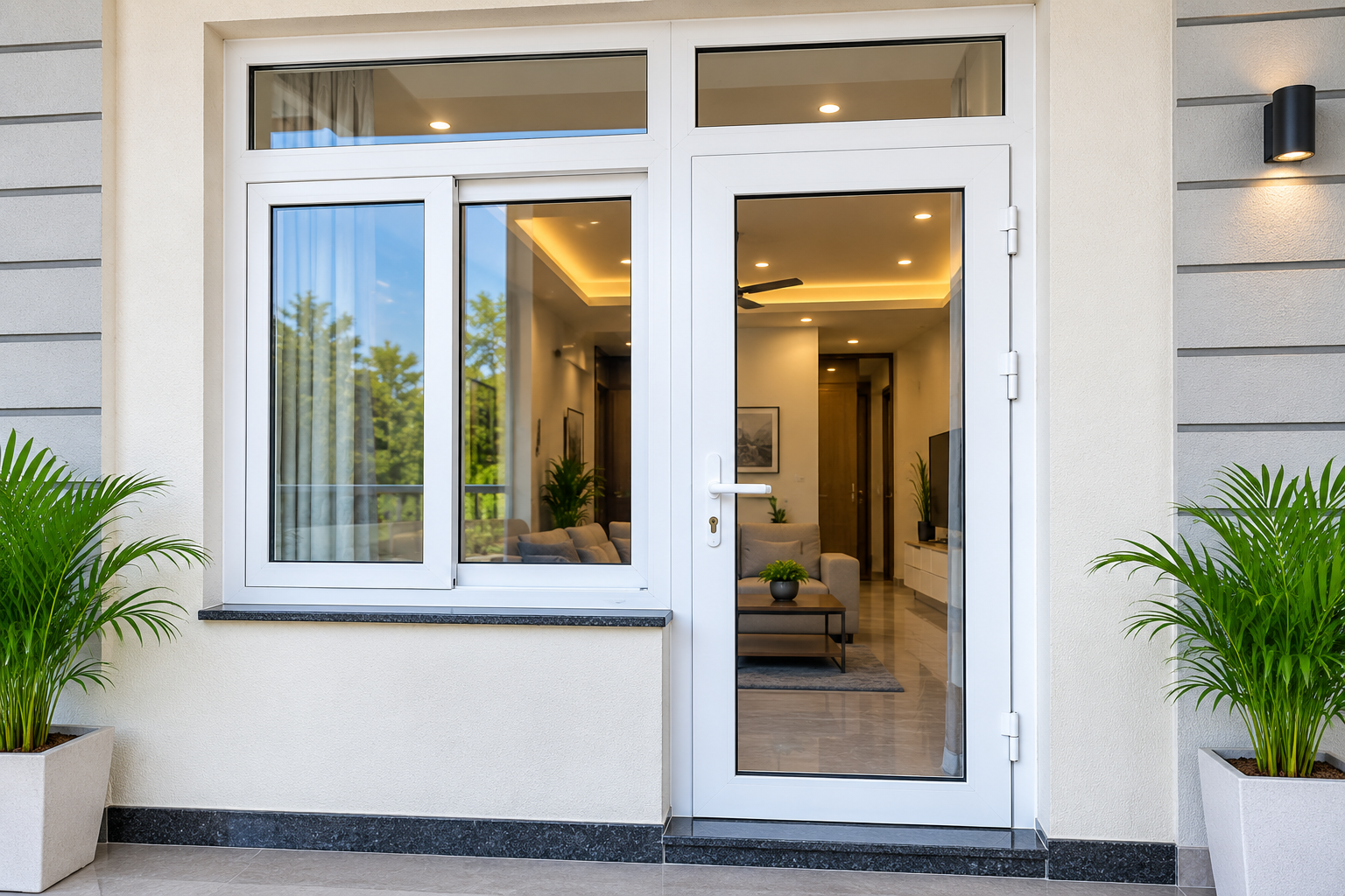 UPVC Casement Door Installation