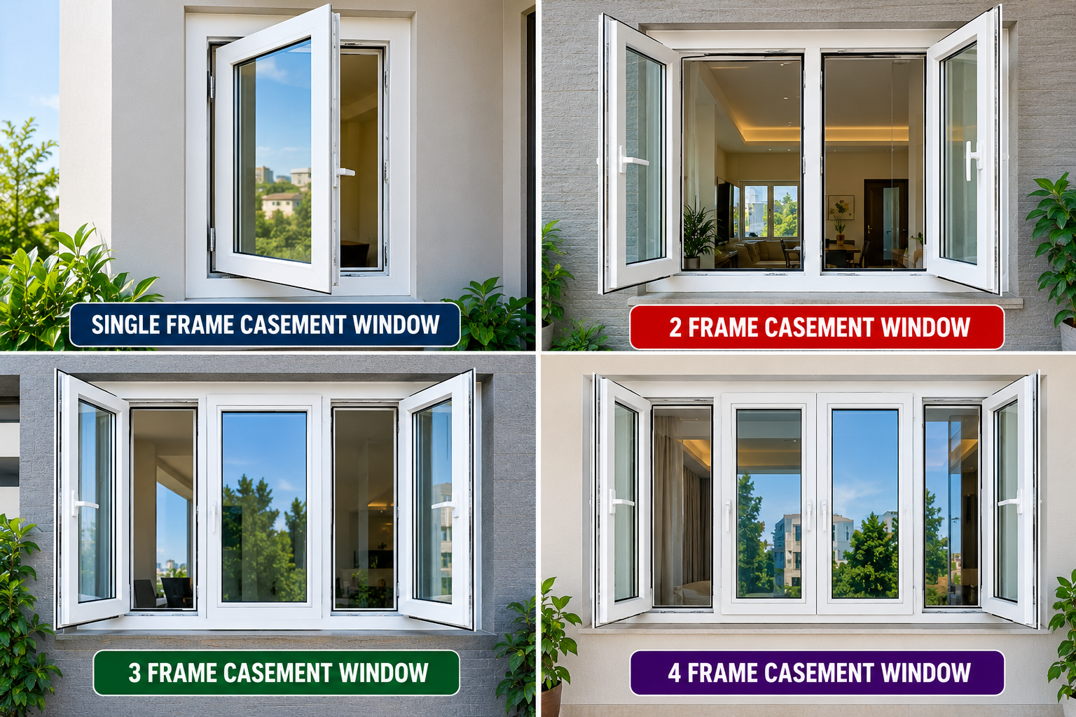 UPVC Casement Windows