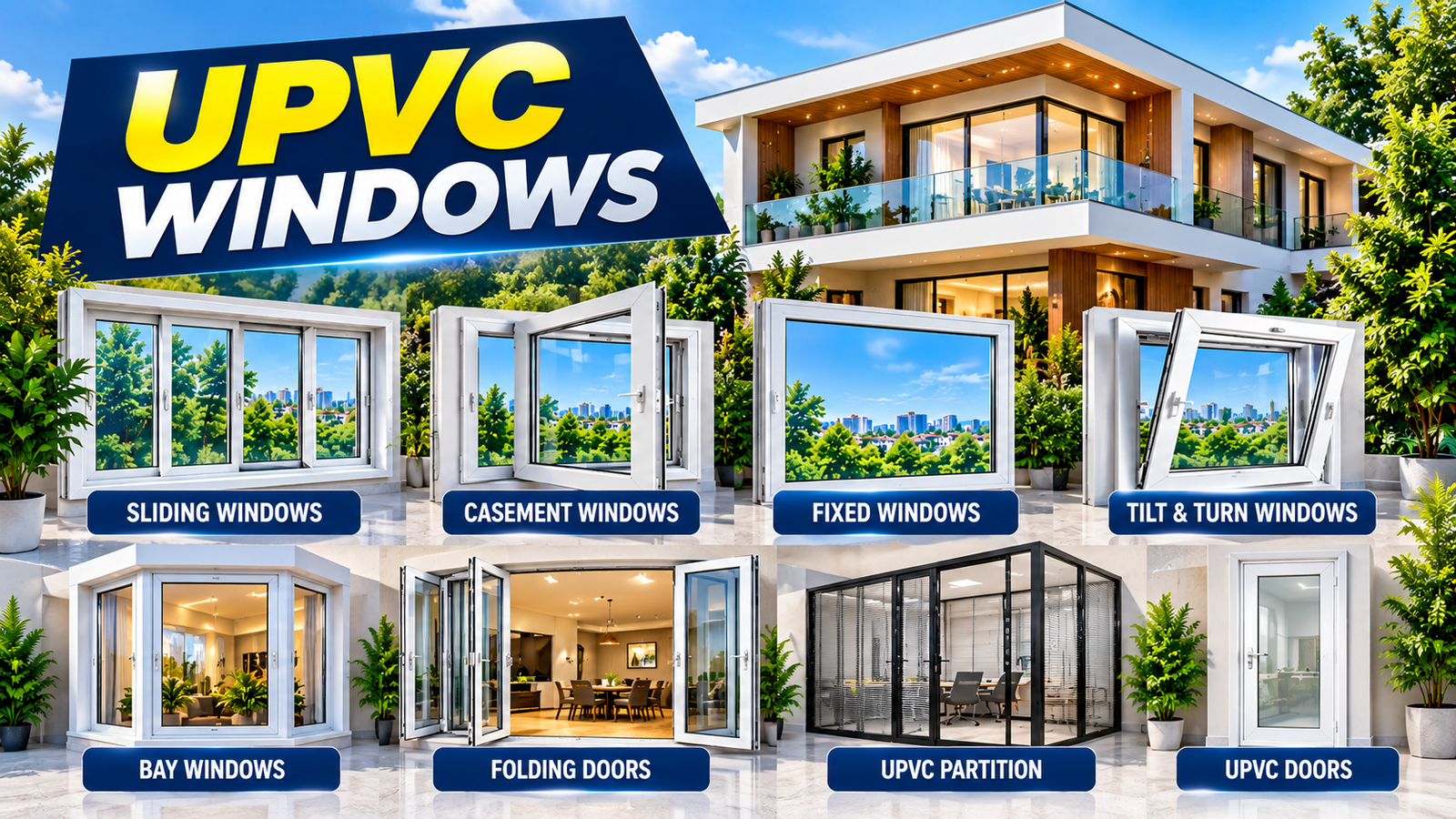 Premium UPVC Windows in Mahabubnagar