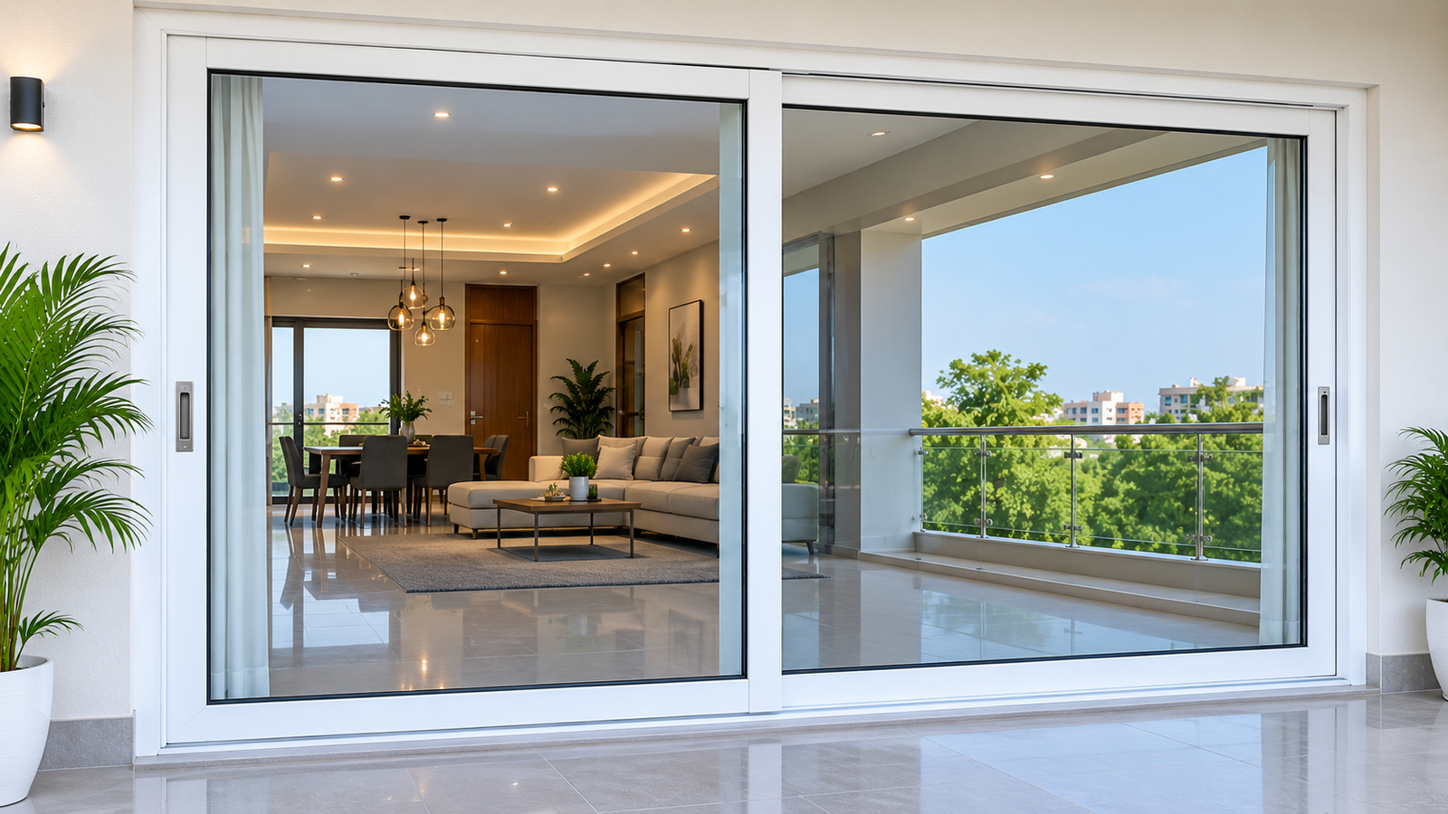 Modern UPVC Sliding Door